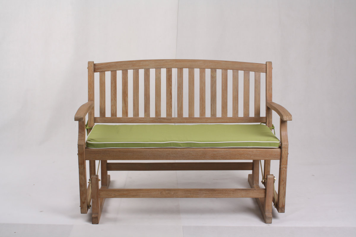 Cambridge Casual Monterey Teak Glider Garden Bench & Reviews Wayfair